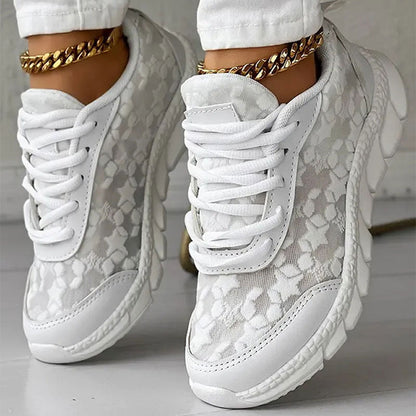 Sienna™ | Damer Åndbare Sneakers med Ultimativ Støtte og Letvægtsstødabsorbering