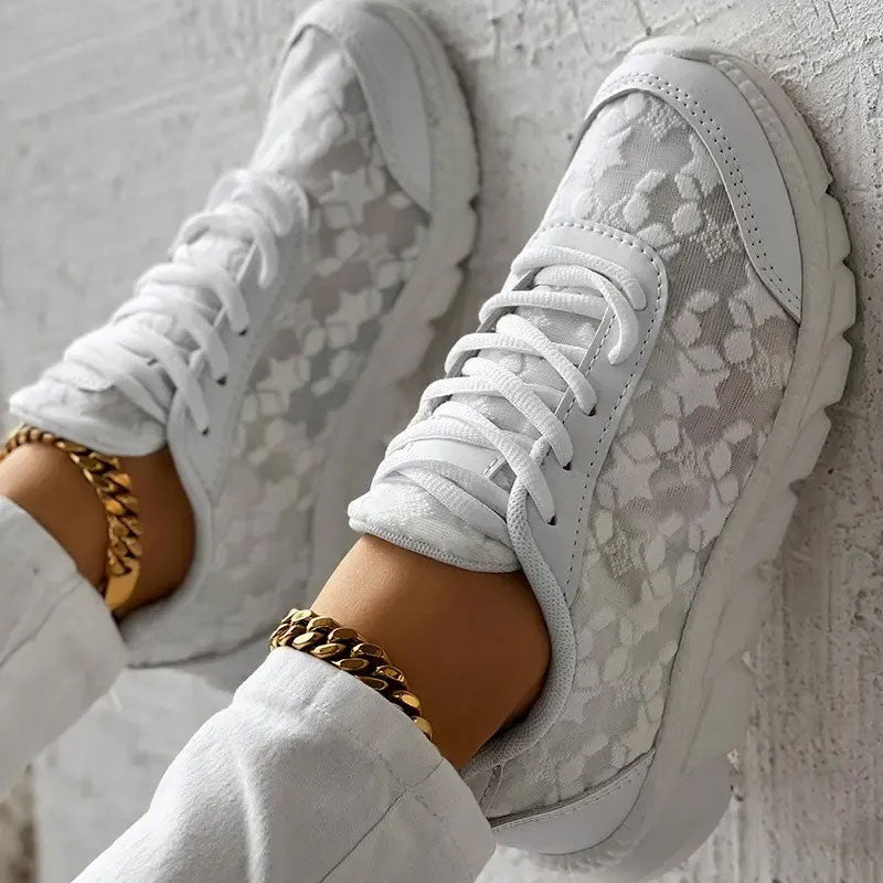 Sienna™ | Damer Åndbare Sneakers med Ultimativ Støtte og Letvægtsstødabsorbering