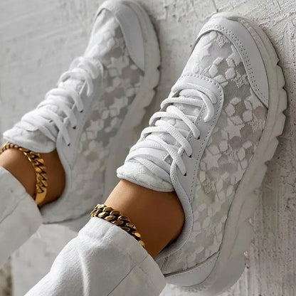 Sienna™ | Damer Åndbare Sneakers med Ultimativ Støtte og Letvægtsstødabsorbering