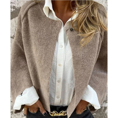 Eliselle | Oversize Cardigan I Uldblanding