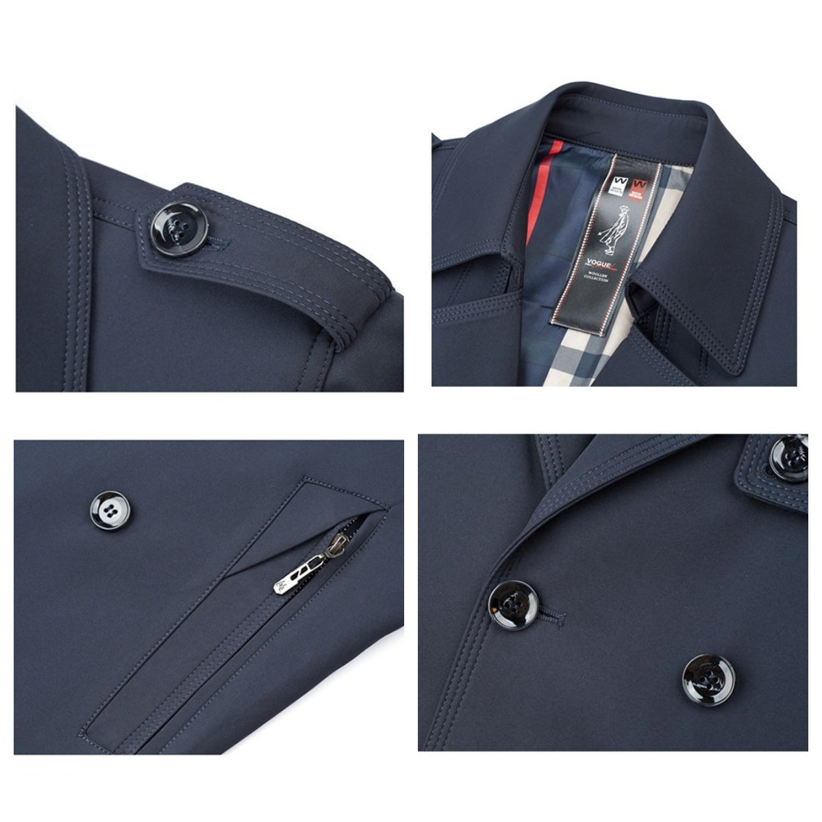 Henric | Klassisk Trenchcoat
