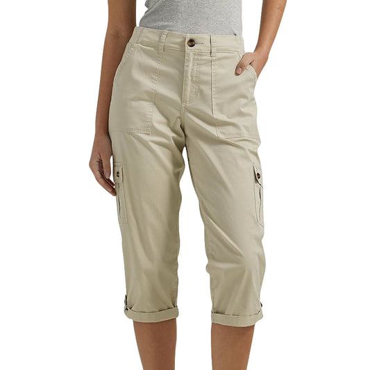Ravina™ | Dame Capri-bukser med Lommer | Luftige 3/4 Outdoor Sommerbukser i Let Bomuldsblanding