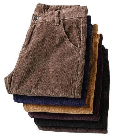 Salvatore™ | Ribbet Fløjlsjeans med Tidløs Stil og Komfortabel Pasform