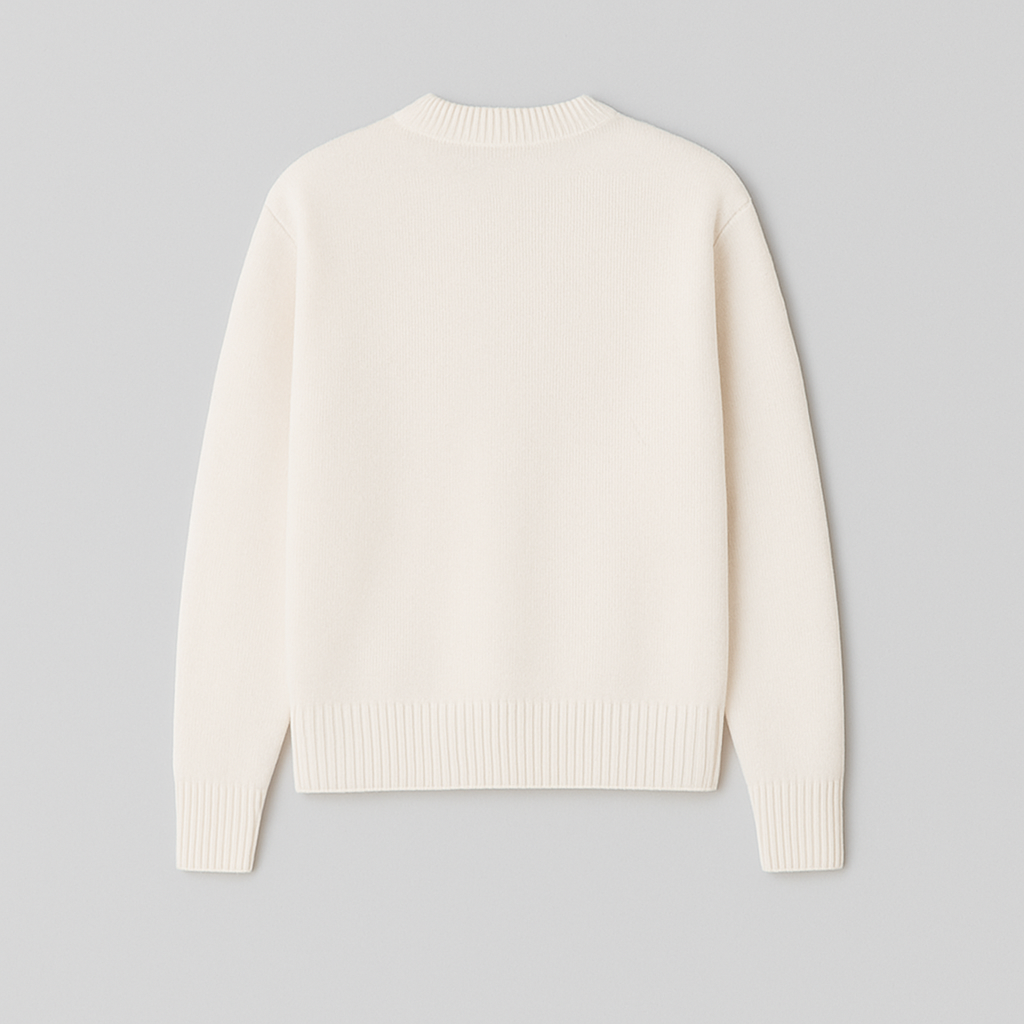 Adrien | Strikket Logo Sweater Unisex