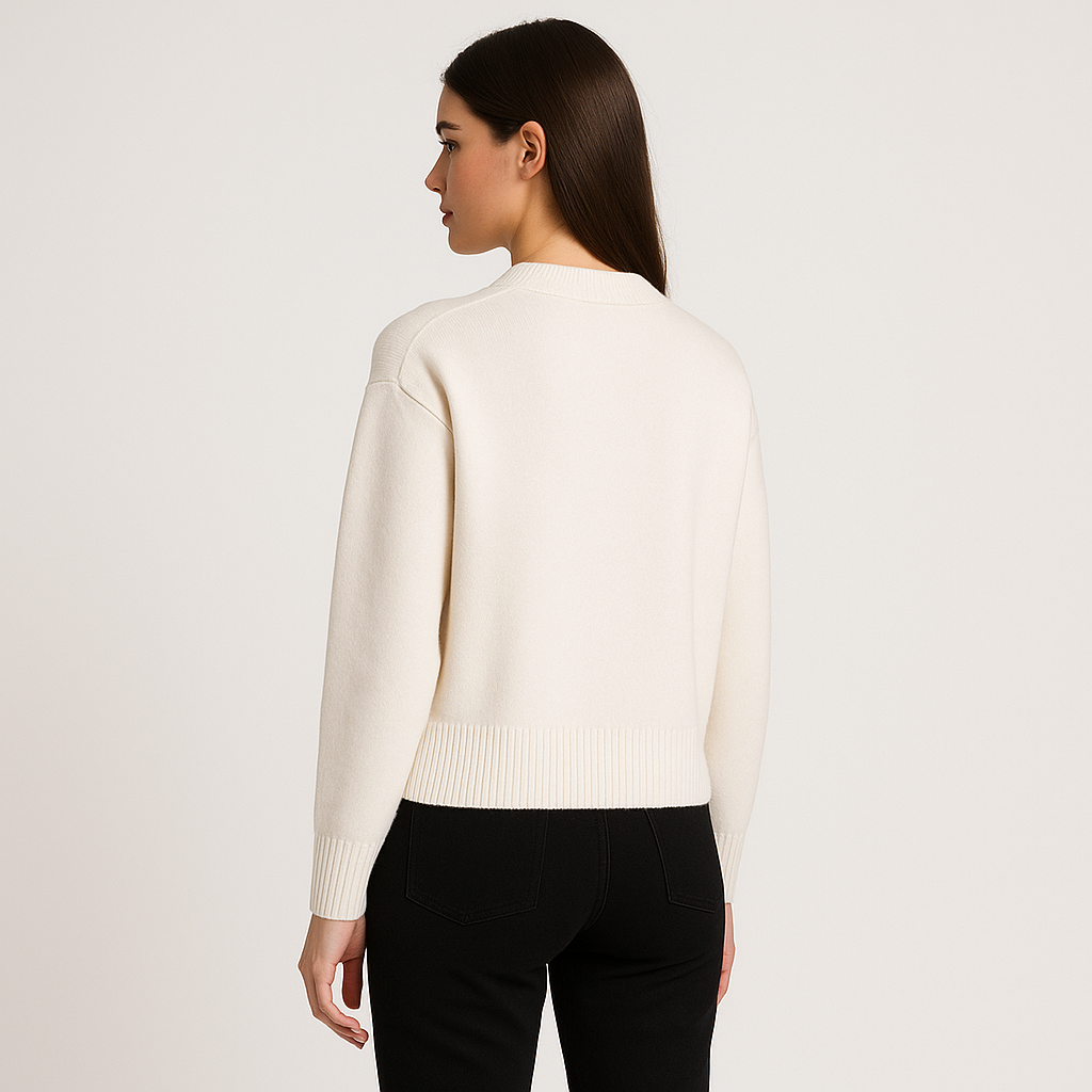 Adrien | Strikket Logo Sweater Unisex